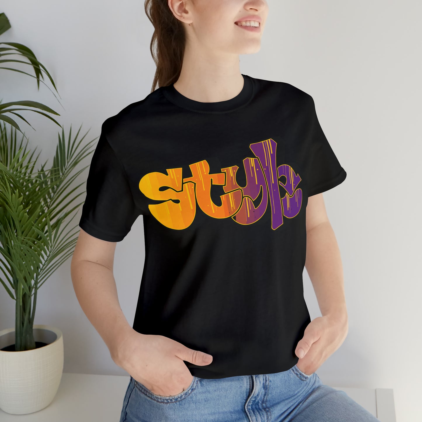 Style colorful graffiti T-Shirt