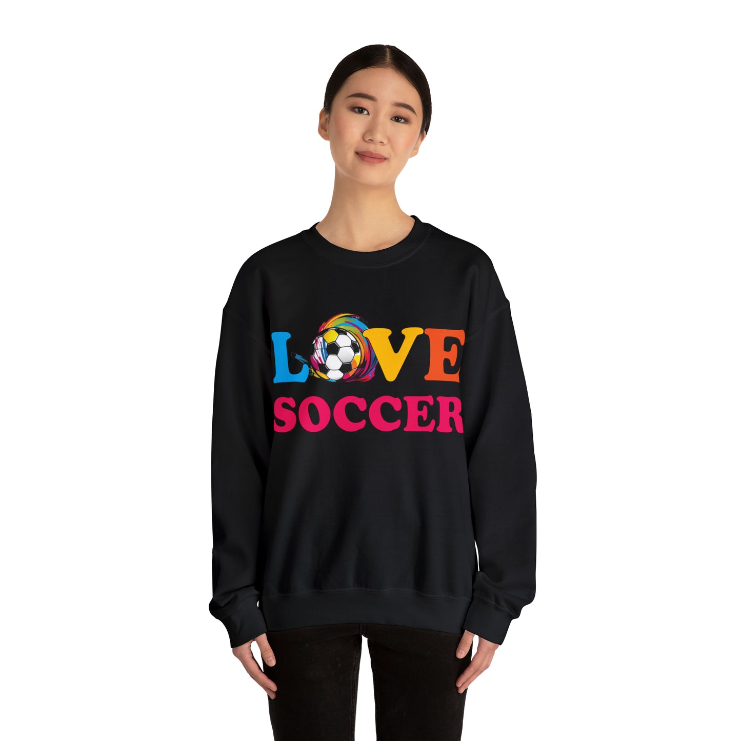 Love soccer Crewneck Sweatshirt