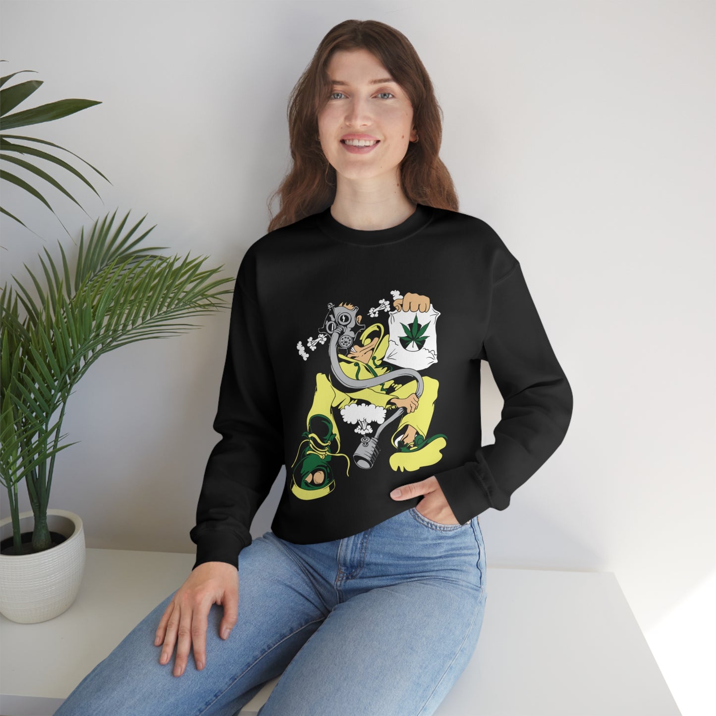 Futura Hooka Scientist Crewneck Sweatshirt