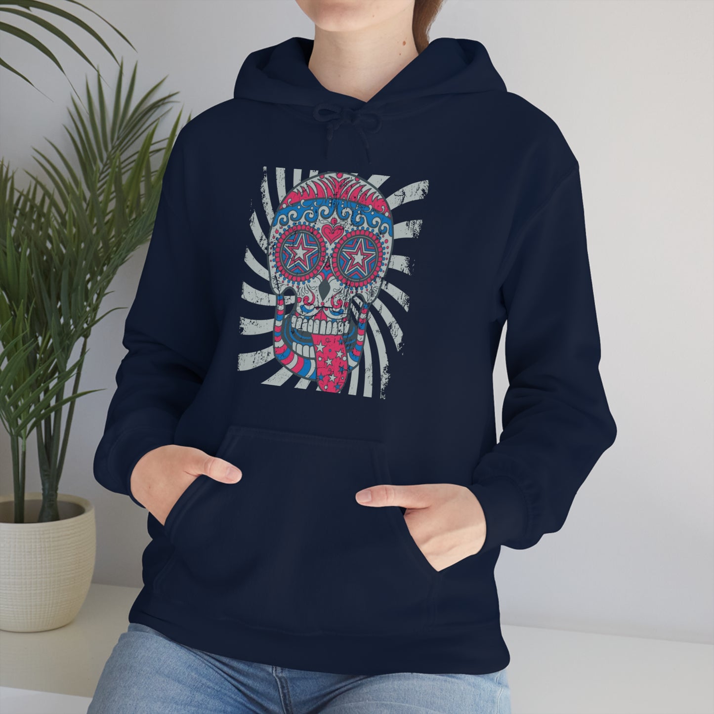 Hippie Skull Hoodie