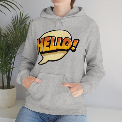 Hello! colorful Hoodie