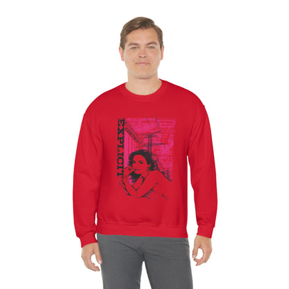 Explicit content Crewneck Sweatshirt