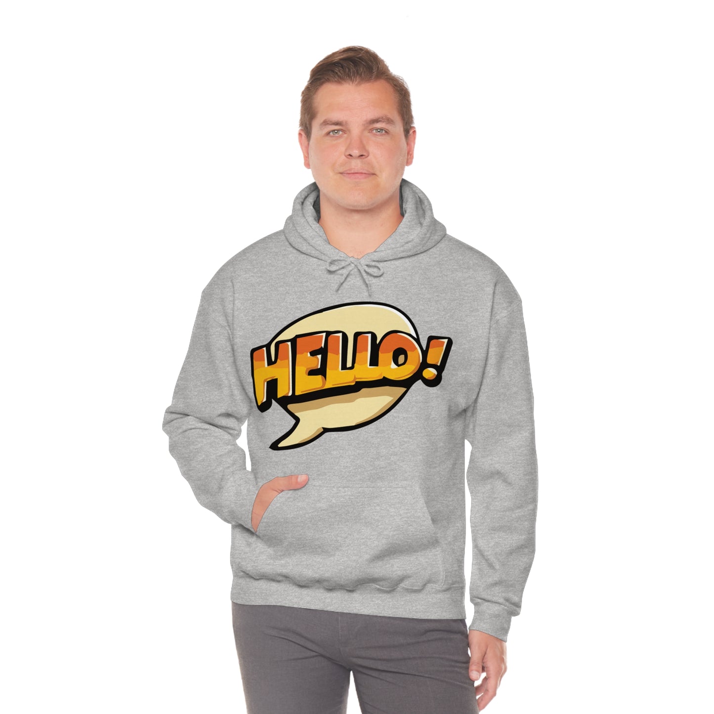 Hello! colorful Hoodie