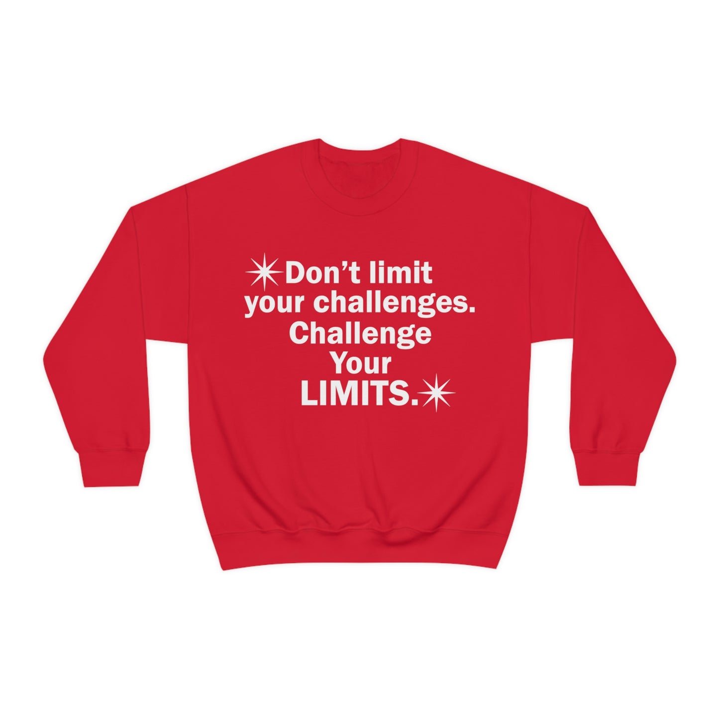 Challenge your limits Crewneck Sweatshirt