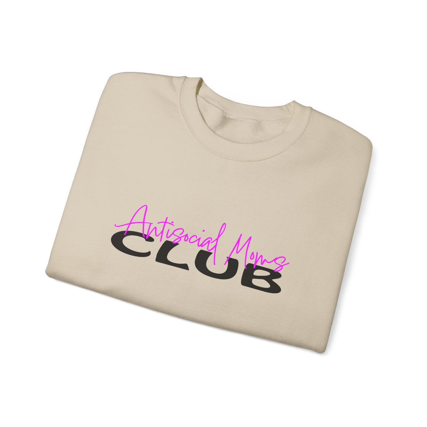 Antisocial Moms club Crewneck Sweatshirt