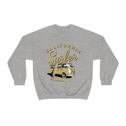 California-Best surfer Crewneck Sweatshirt