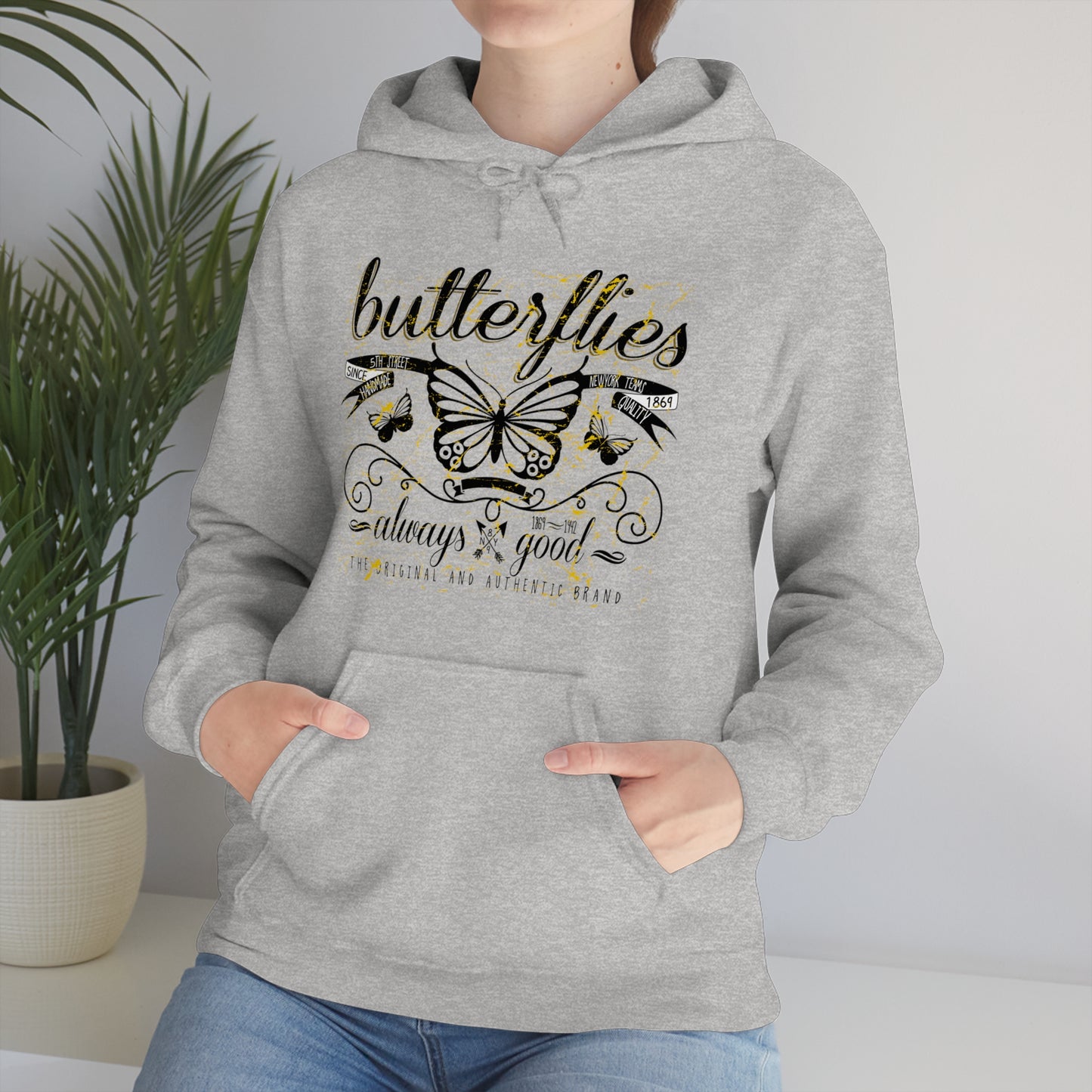 Butterflies Always Good Hoodie