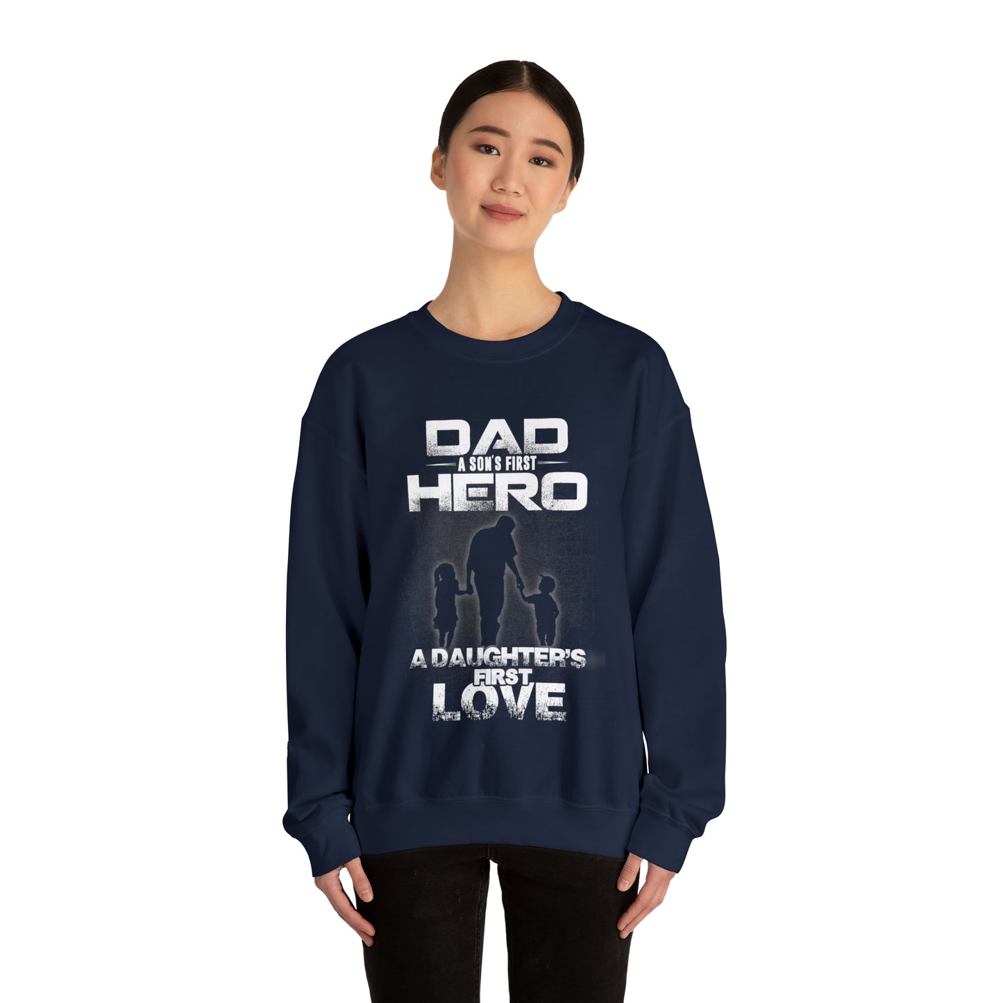 Son's first hero Crewneck Sweatshirt