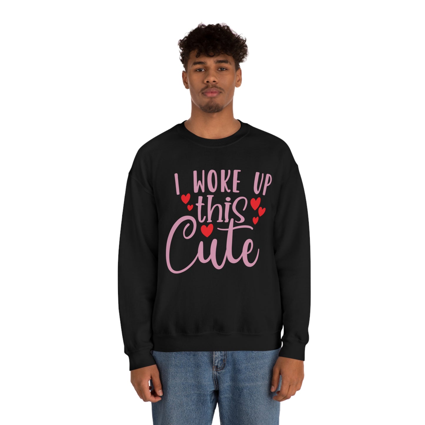 I Woke Up This Cute Crewneck Sweatshirt