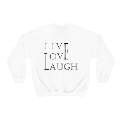 Live Love Laugh Crewneck Sweatshirt