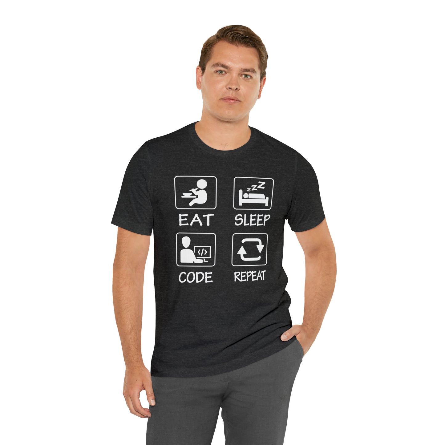 Eat sleep Code Repeat T-Shirt