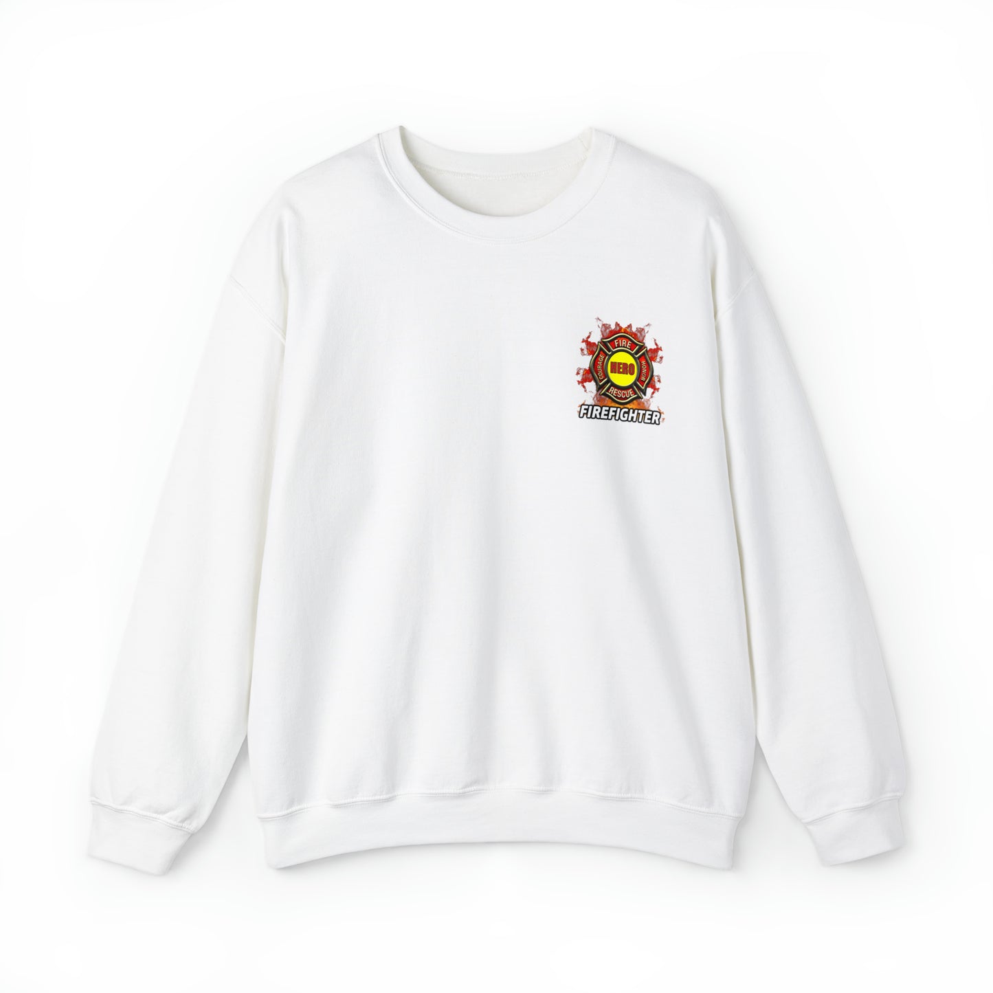 Fire fighter Hero Crewneck Sweatshirt