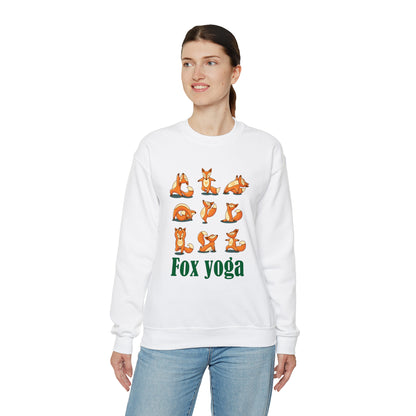 Fox yoga Crewneck Sweatshirt