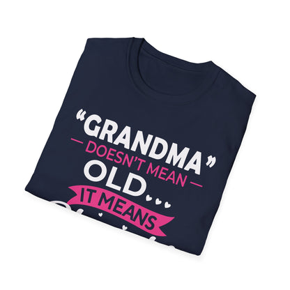 Grandma doesn't means old means blessed T-Shirt