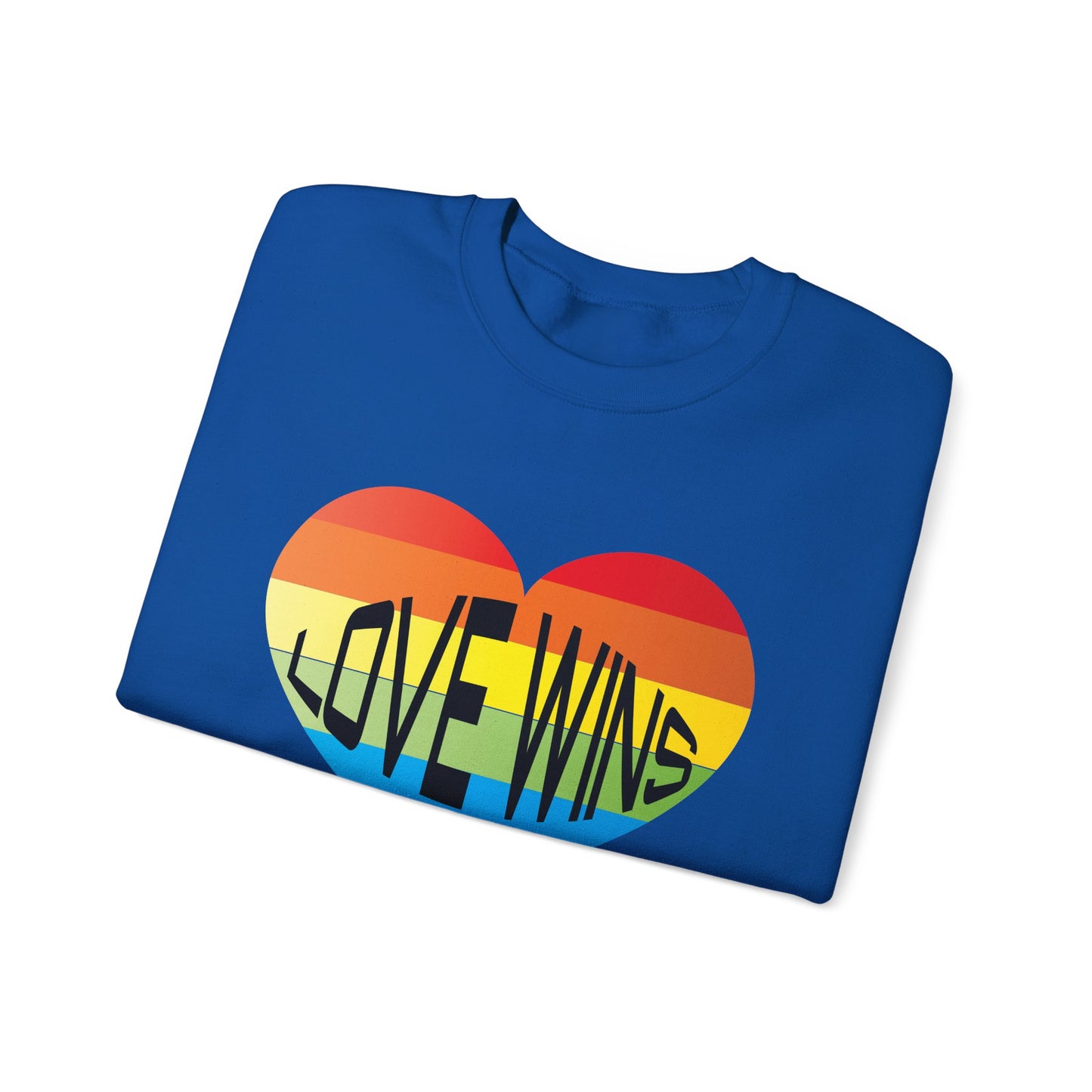 Love wins LGBTQ Crewneck Sweatshirt