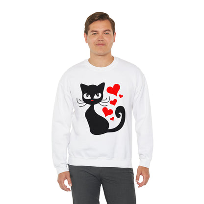 Sexy black cat Crewneck Sweatshirt