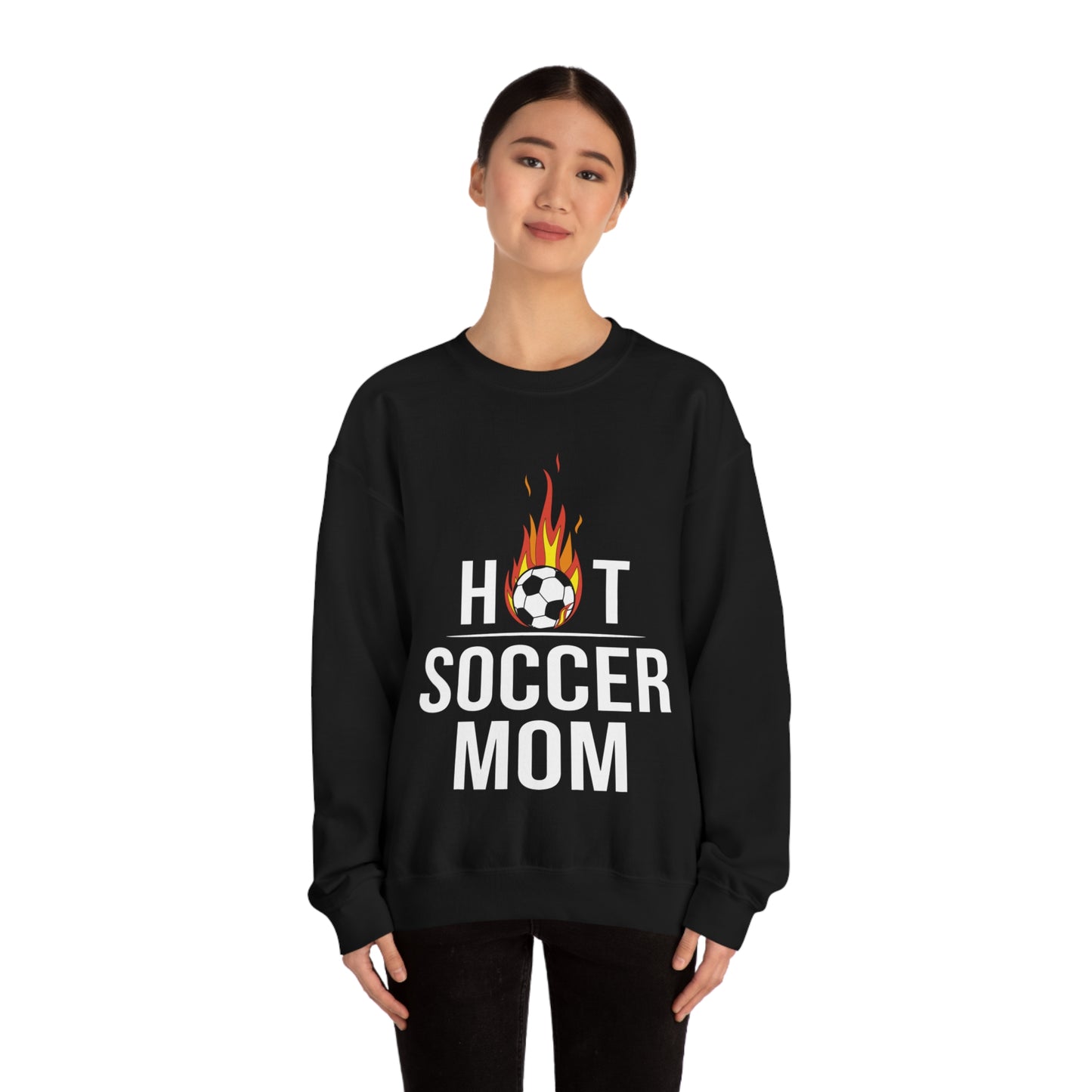 Hot soccer mom Crewneck Sweatshirt