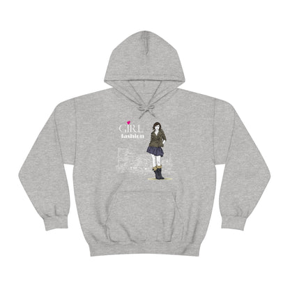 Girl with fashion Hoodie