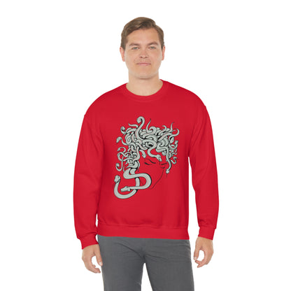 Snake Face Crewneck Sweatshirt