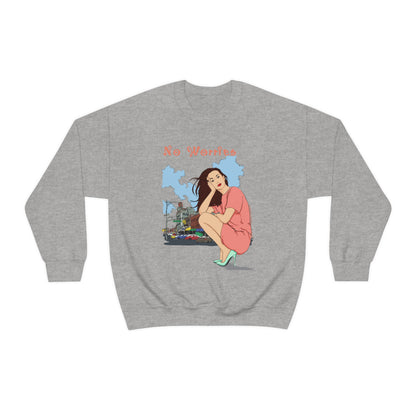 No worries Crewneck Sweatshirt