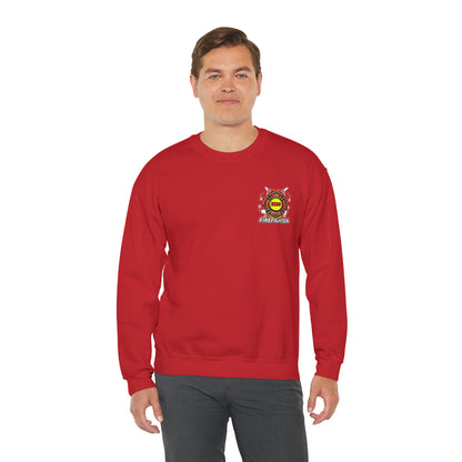 Fire fighter Hero Crewneck Sweatshirt