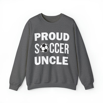 Proud soccer uncle Crewneck Sweatshirt