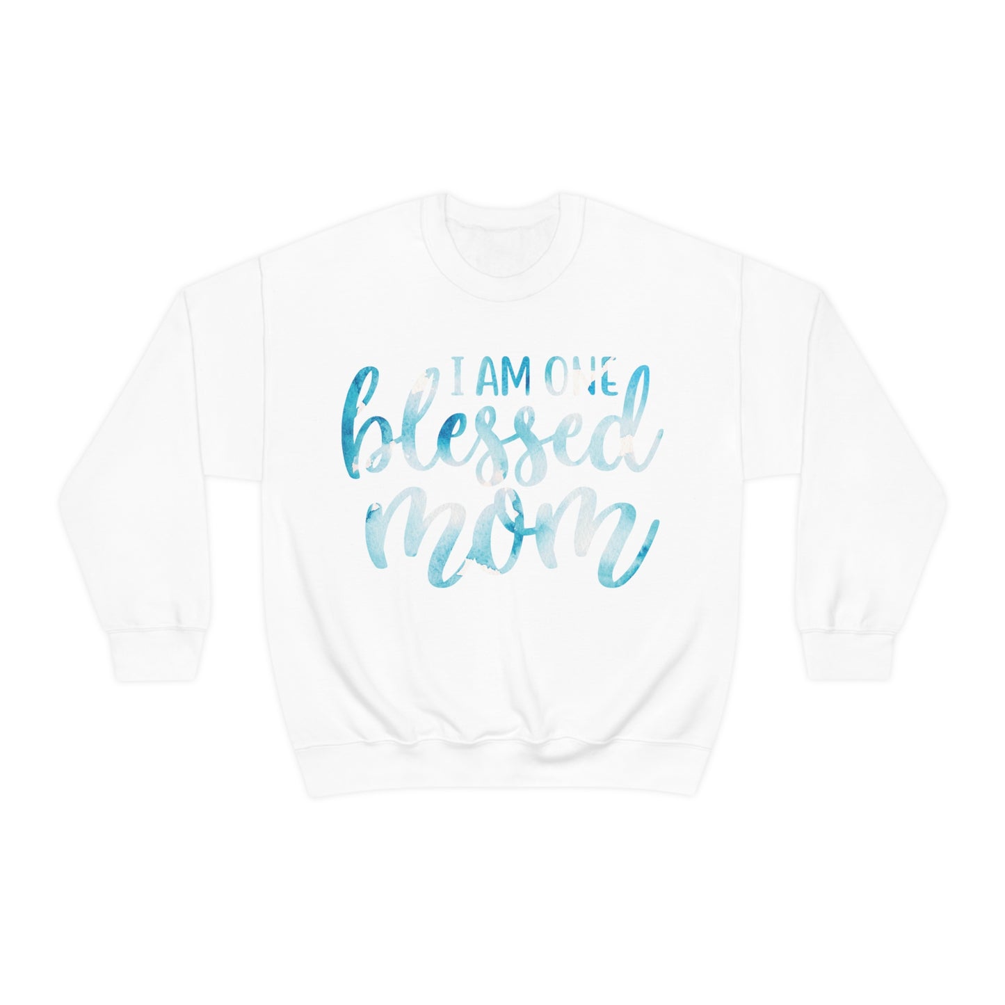 I am one blessed mom Crewneck Sweatshirt