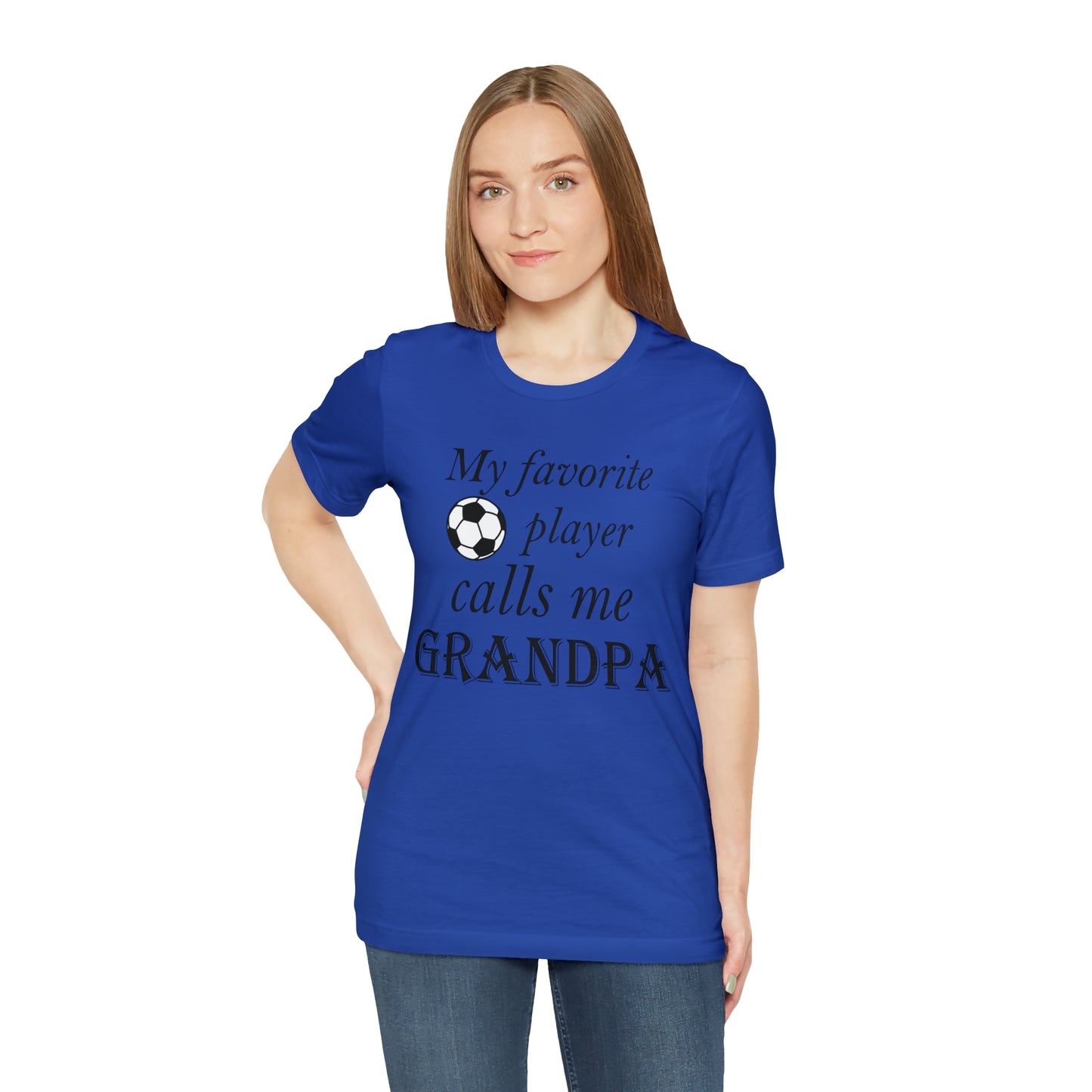 Grandpa Favorite Soccer Player T-Shirt