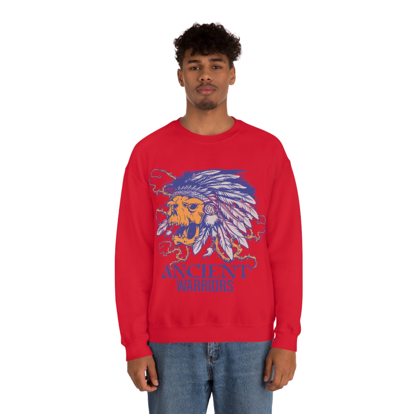 Ancient Warrior Chief Crewneck Sweatshirt