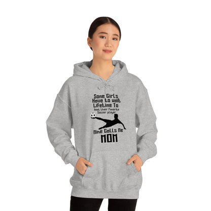 A lifetime to meet their favorite soccer player Hoodie