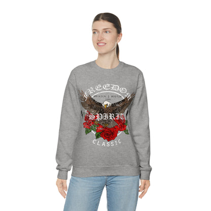 Freedom Spirit Eagle Crewneck Sweatshirt