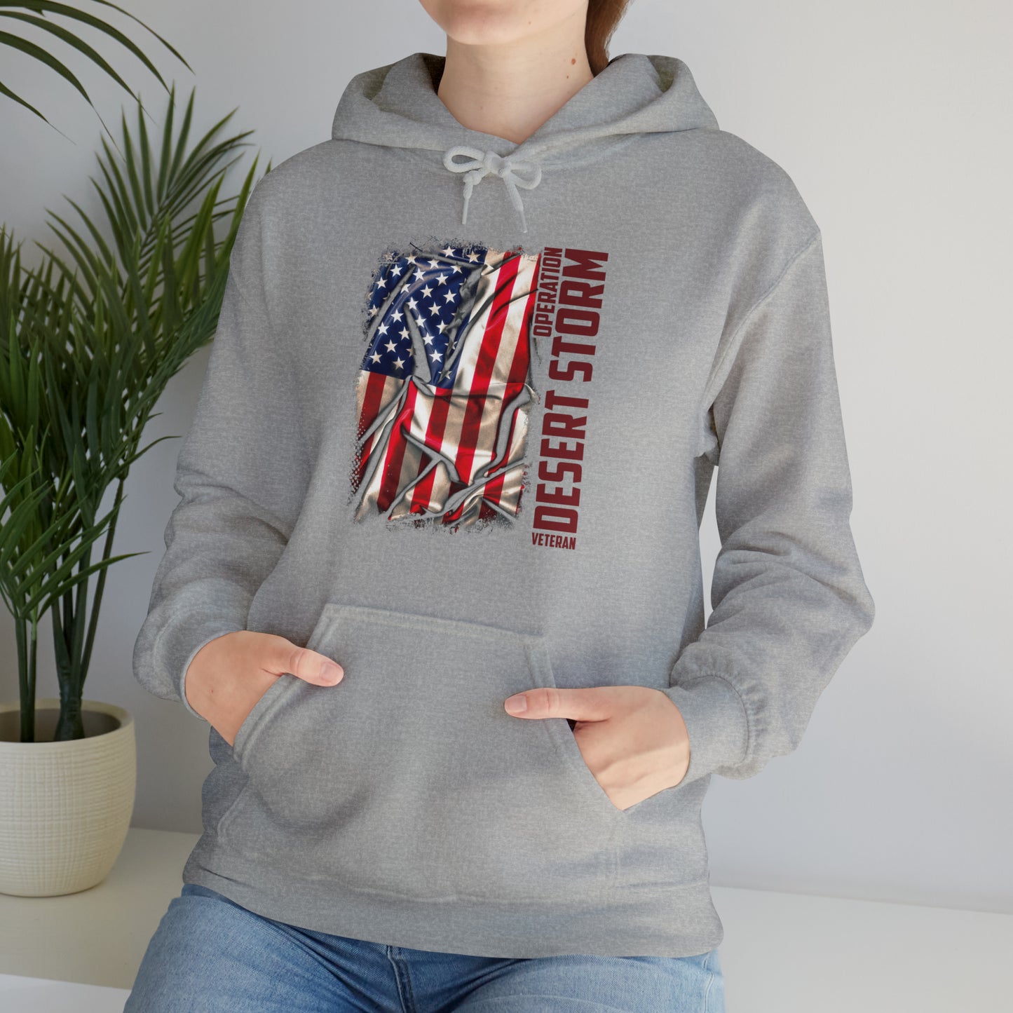 Operation desert storm Veteran Hoodie