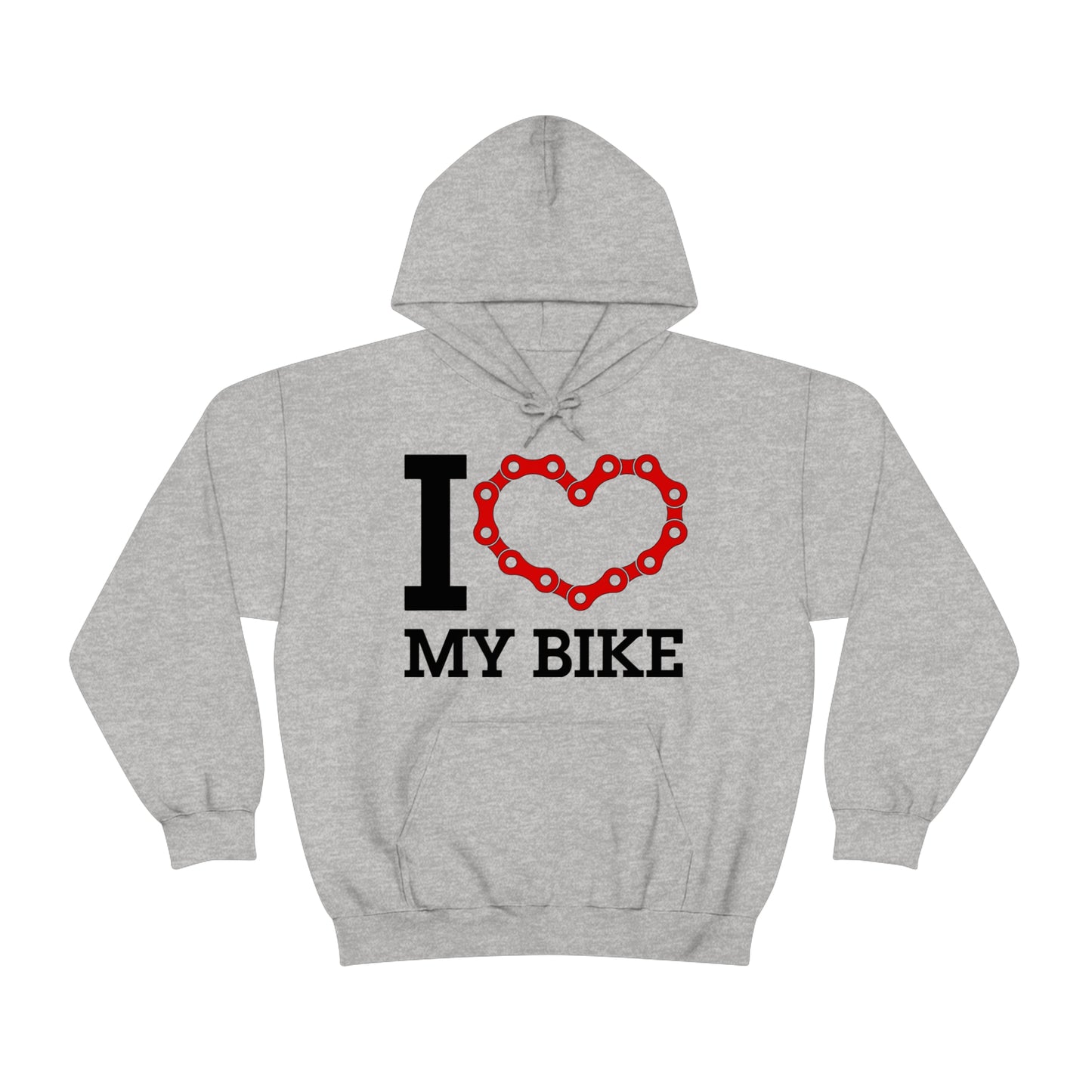 I love my bike Hoodie