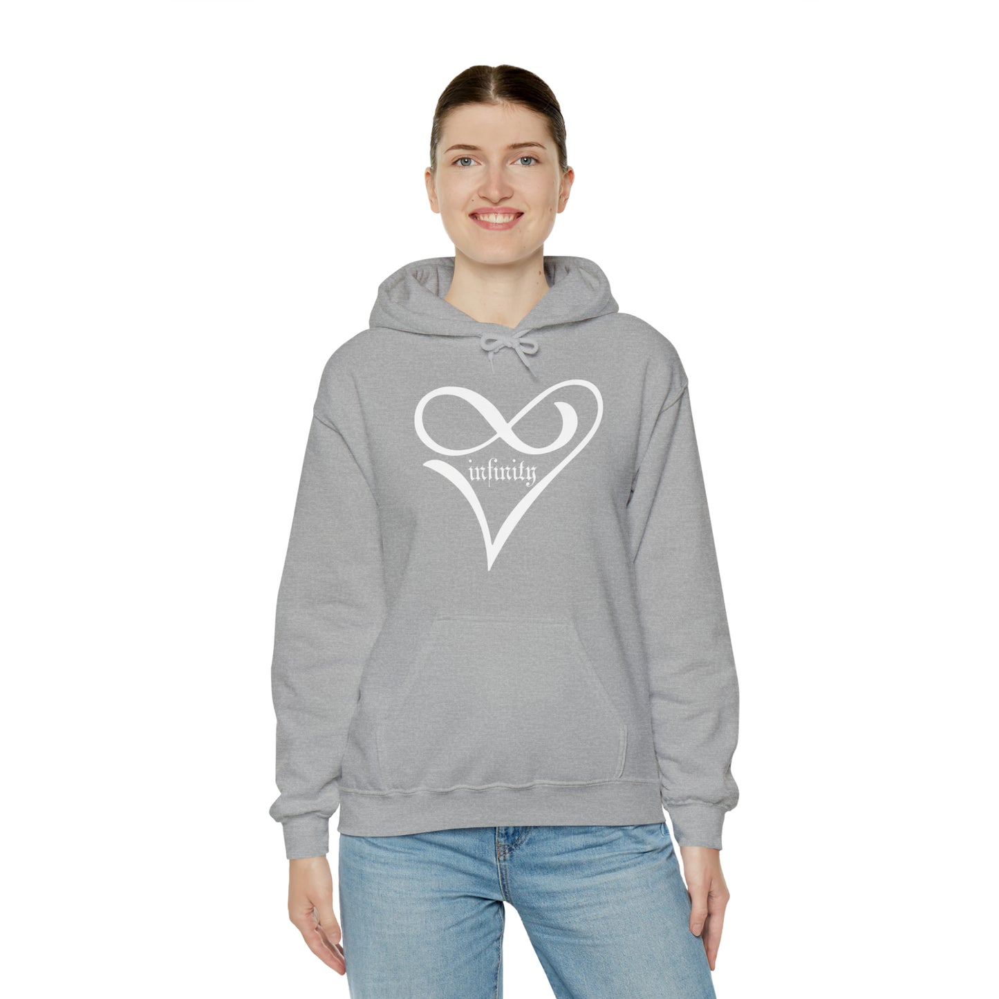 Infinity Love Heart symbol Hoodie