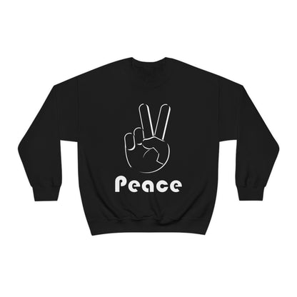 Peace Hand Crewneck Sweatshirt