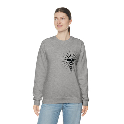 Blessed Cross Crewneck Sweatshirt