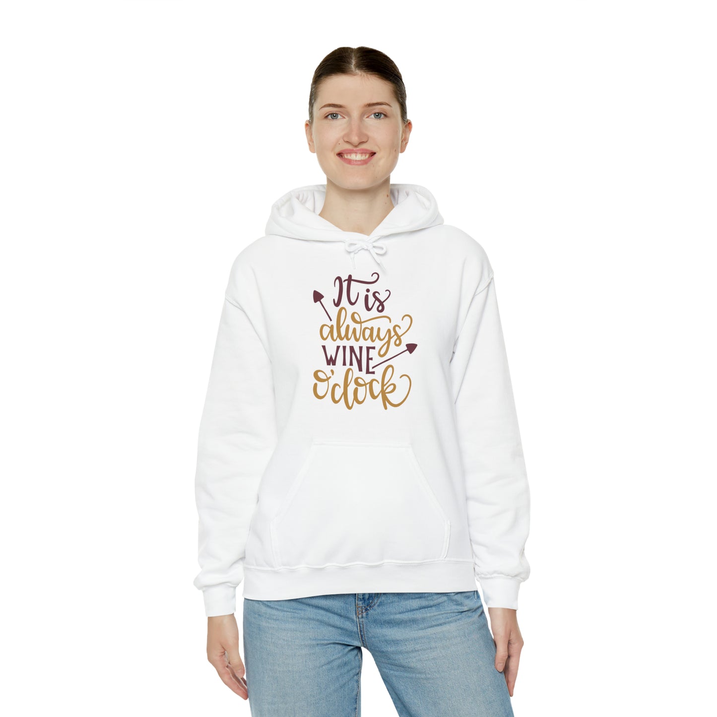 It_is_always_wine_oclock Hoodie