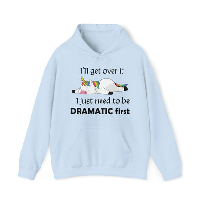 Dramatic Unicorn Hoodie