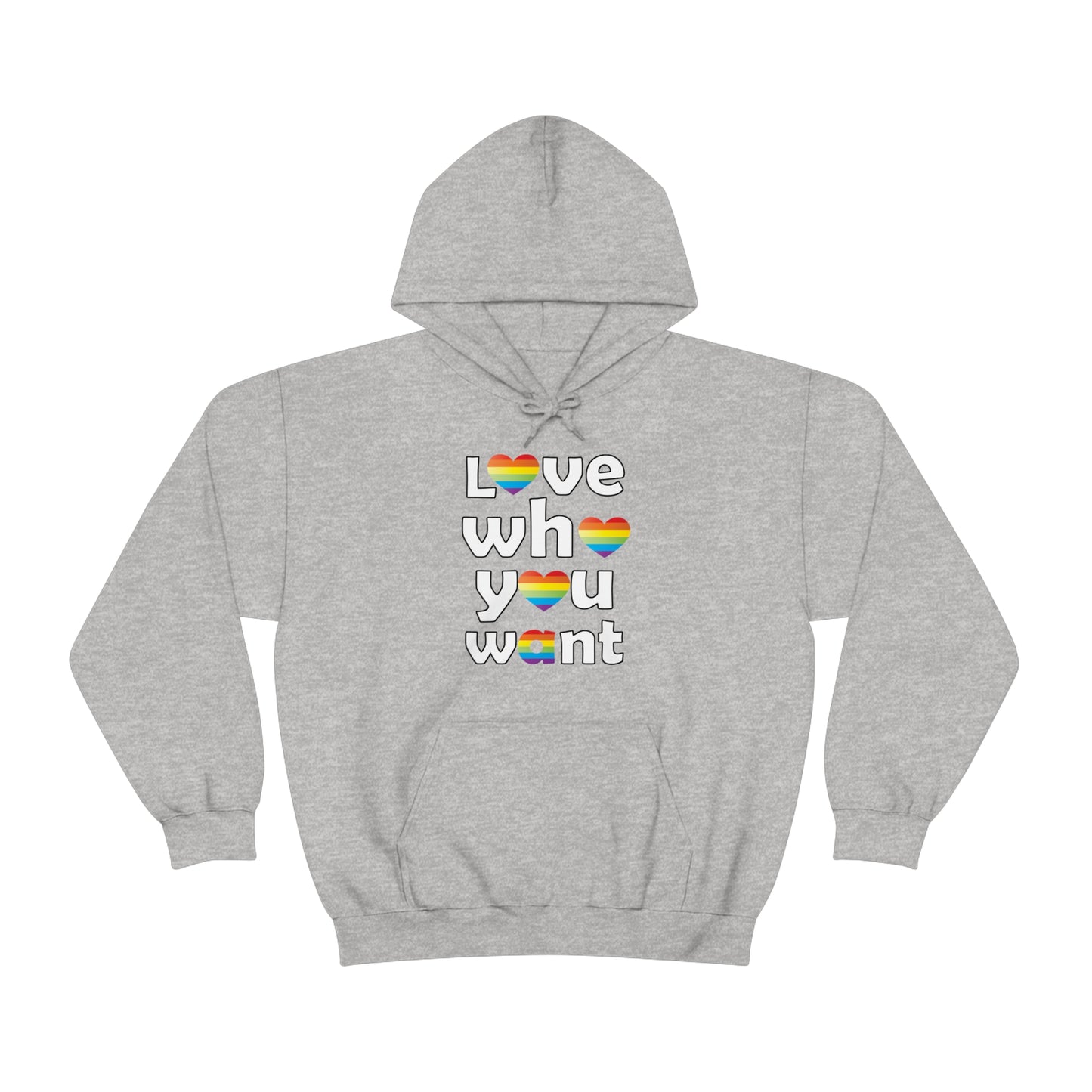 Love who you want Hoodie