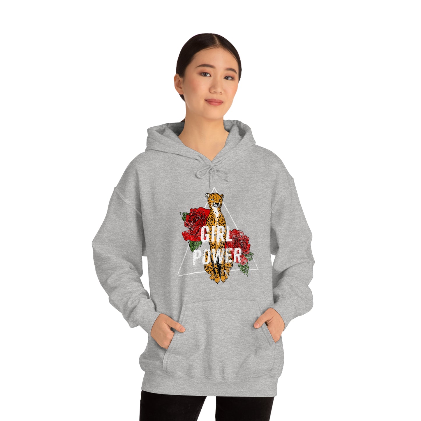 Girl Power Cheetah Edition Hoodie