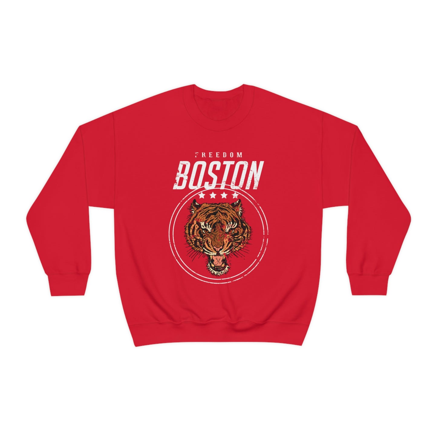 Boston Freedom Tiger Crewneck Sweatshirt