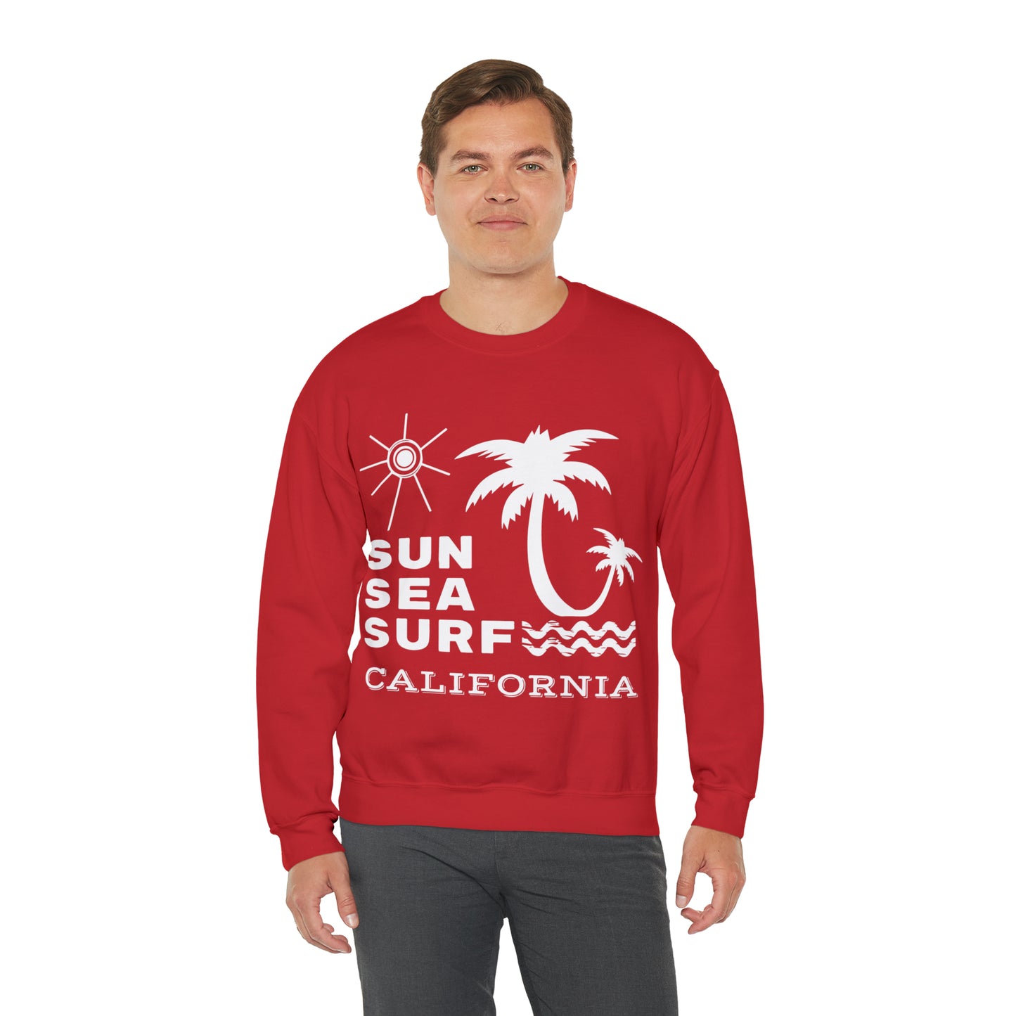 Sun_SEa_Surf Crewneck Sweatshirt