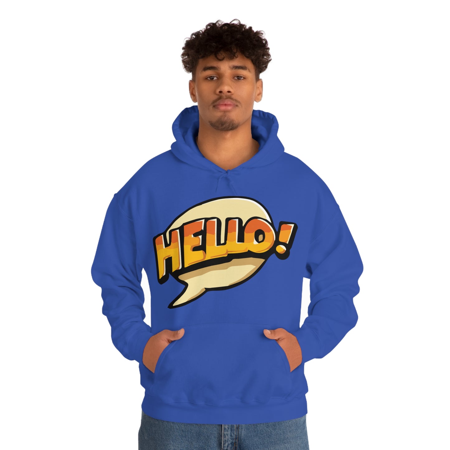 Hello! colorful Hoodie