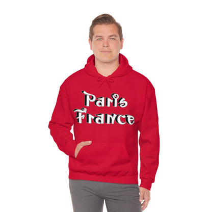 Paris France Graffitty Hoodie