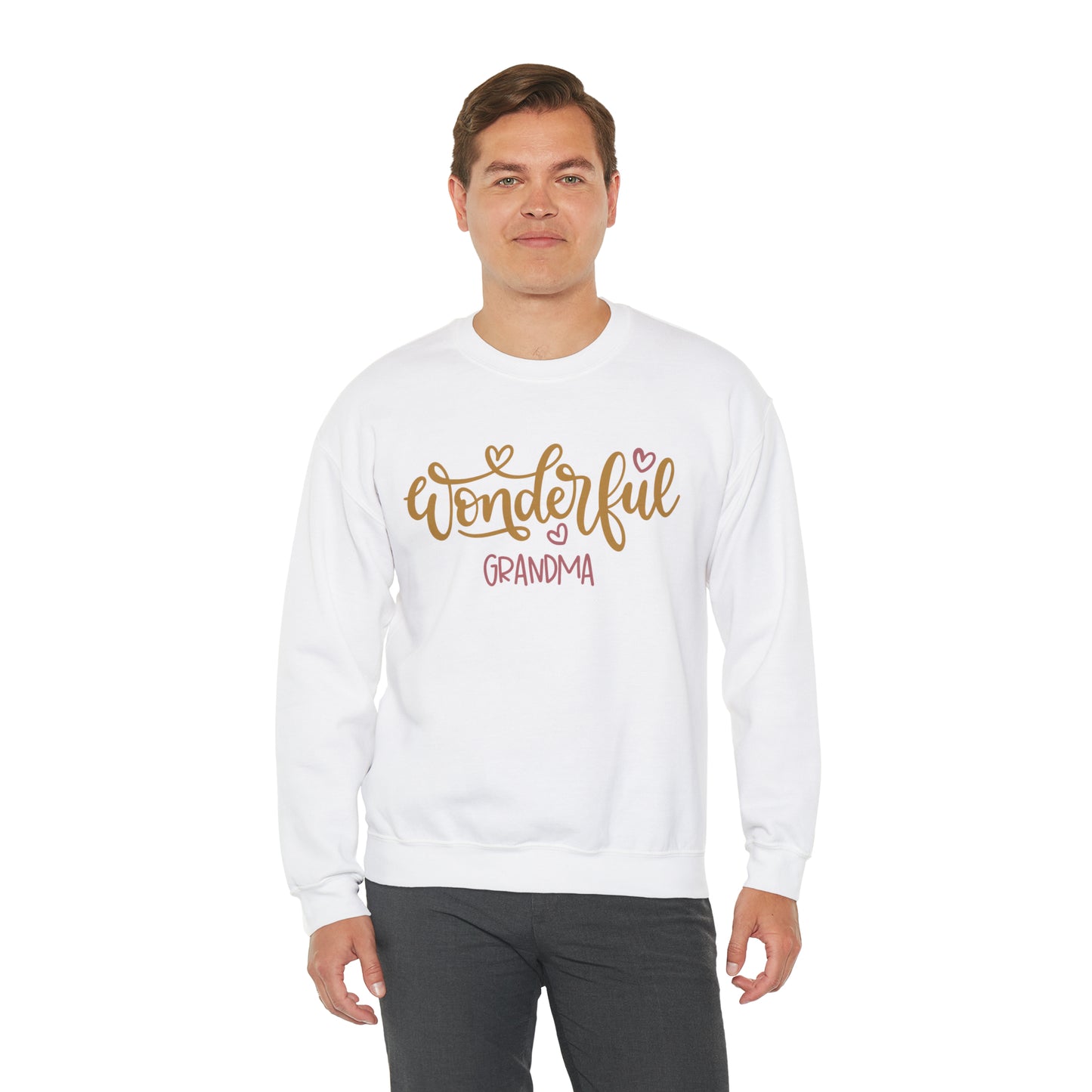 Wonderful_Grandma Crewneck Sweatshirt