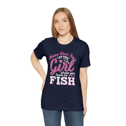 Girl Fishing T-Shirt