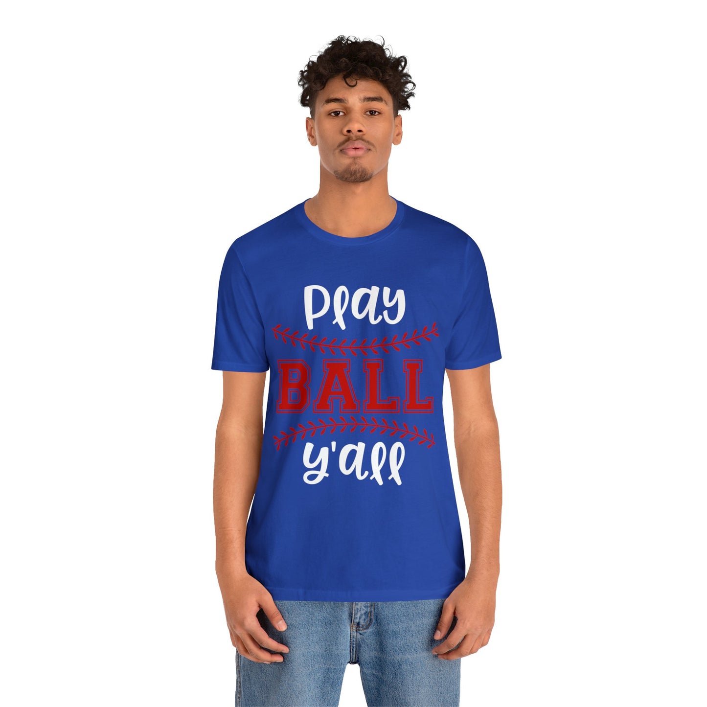 Play Ball Y'all Baseball T-Shirt