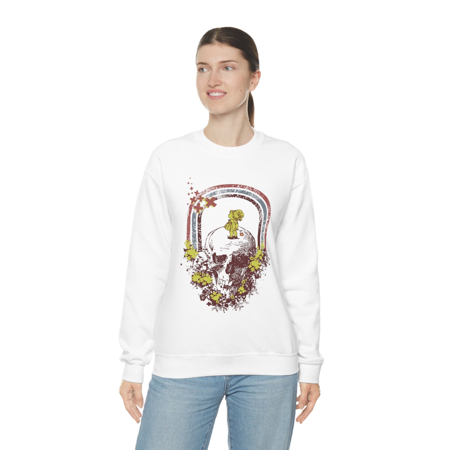 Always a Rainbow at The End of Bad Crewneck Sweatshirt