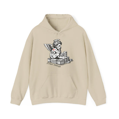 Never enough hustler angel Hoodie