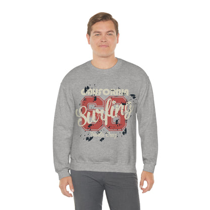 Santa Cruz Surfing Crewneck Sweatshirt